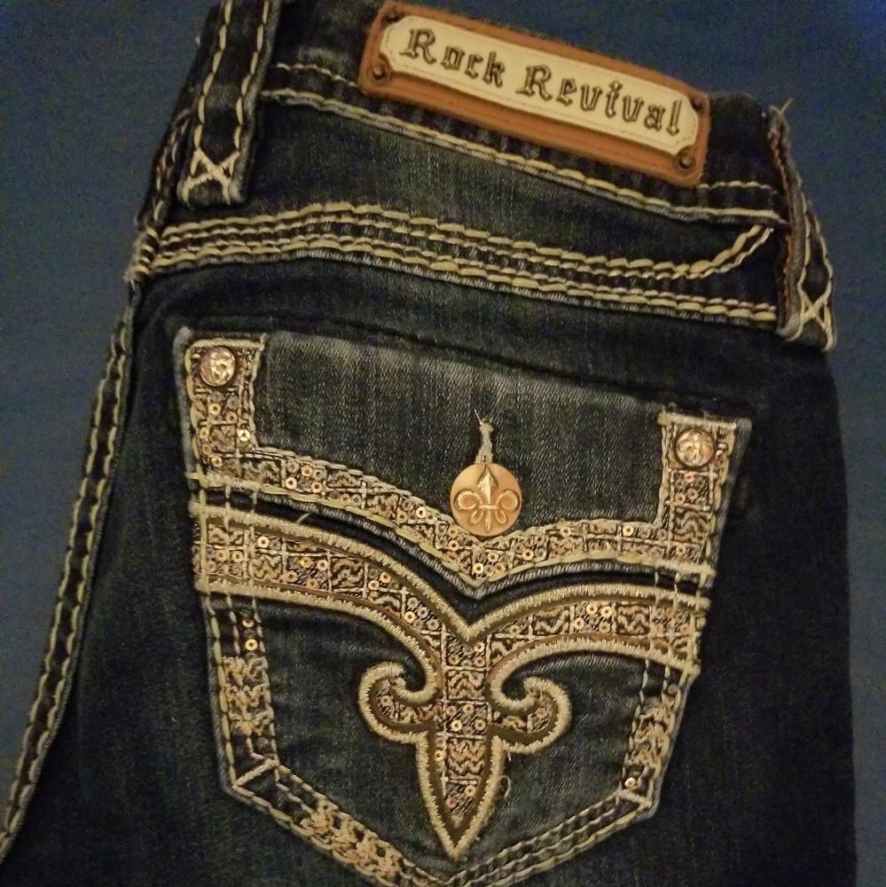Rock jeans  28/30 vaness skinny